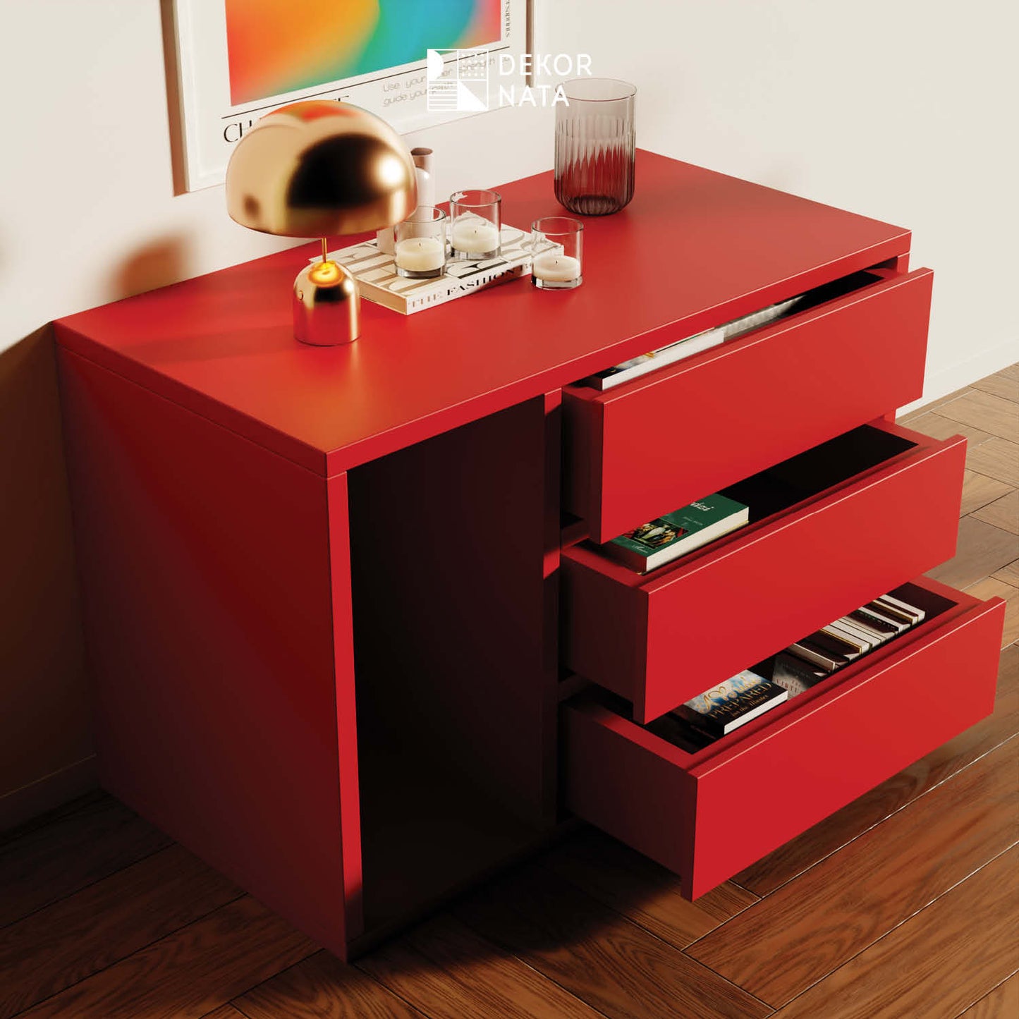Small Filing Cabinet 67,5×35×45
