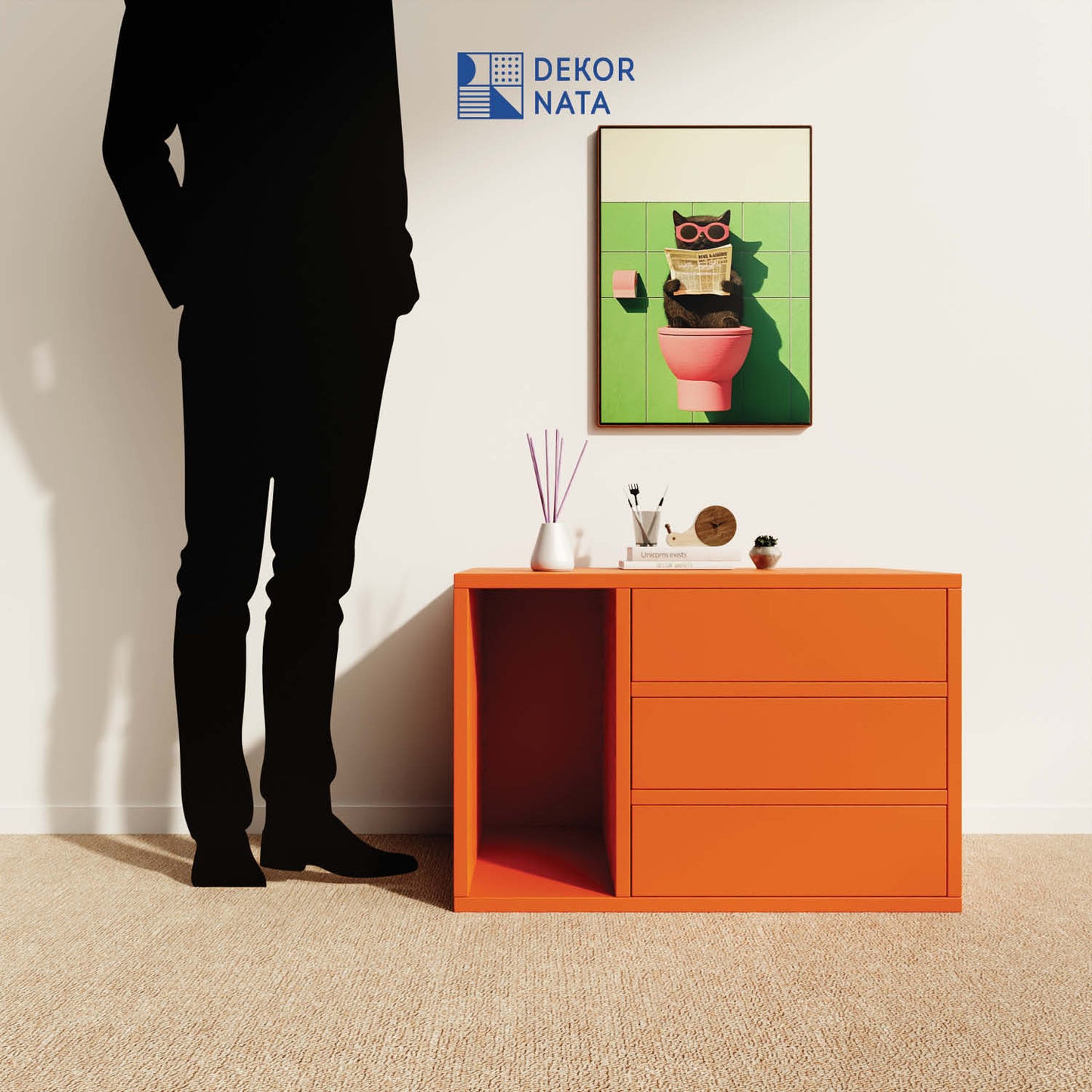 Small Filing Cabinet 67,5×35×45