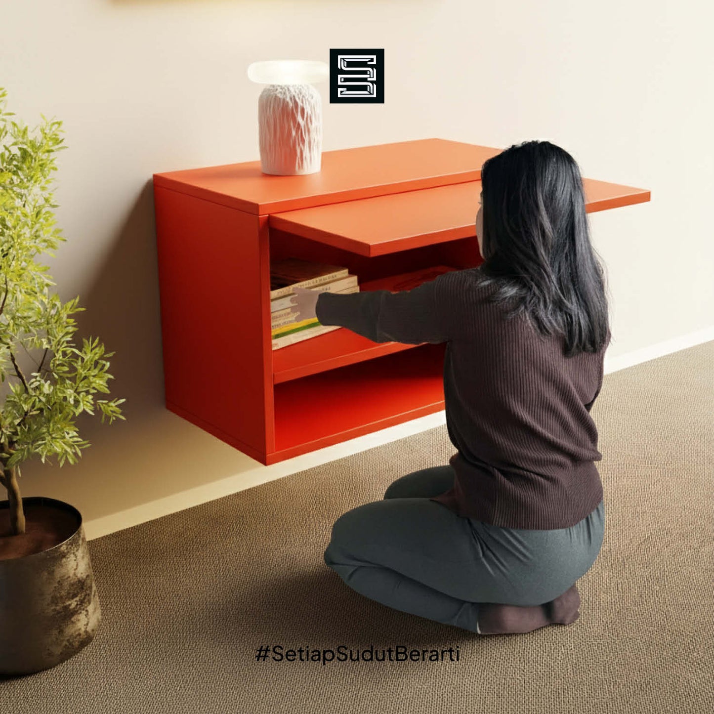 Kabinet Gantung Serbaguna  67,5x35x45