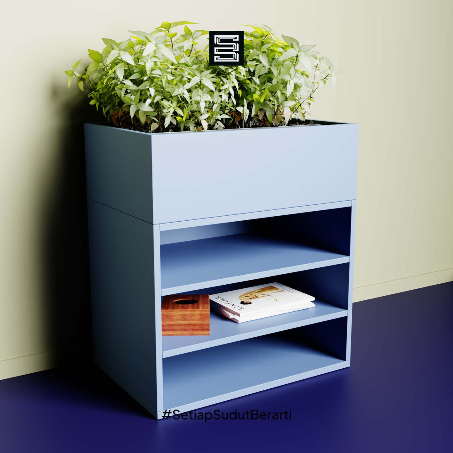 Small Filing Cabinet 75x45x81