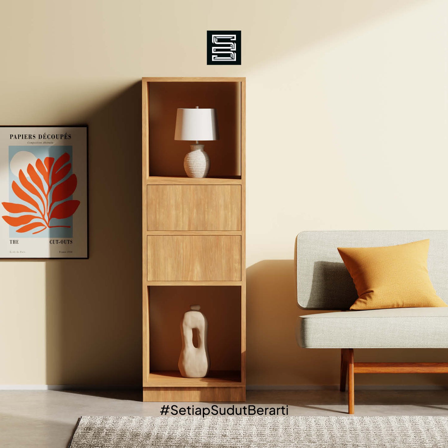 Bookshelf 35 x 40 x 142