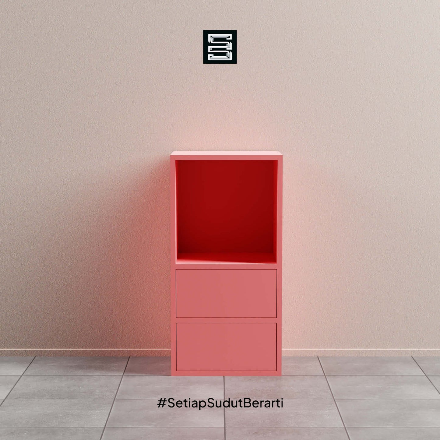 Smart Bookshelf 45x35x90