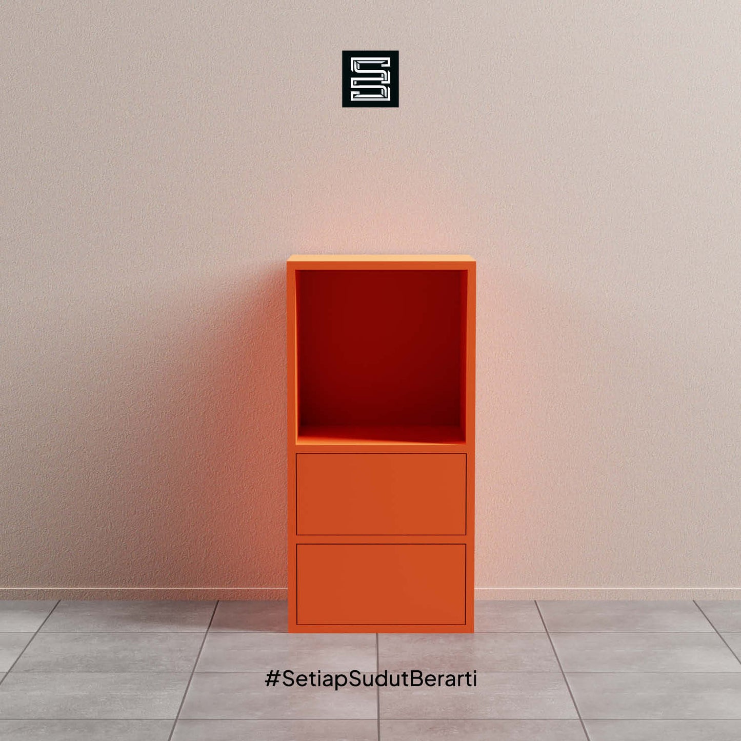 Smart Bookshelf 45x35x90
