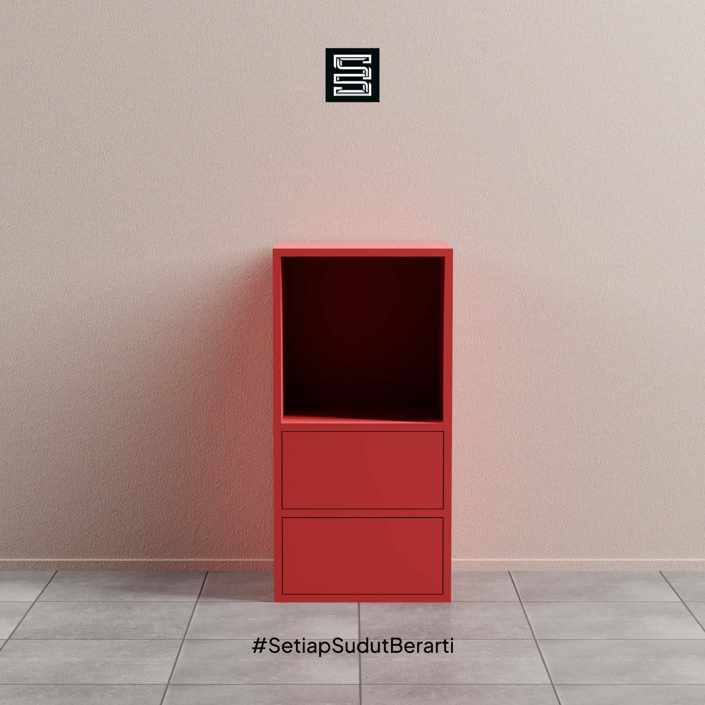 Smart Bookshelf 45x35x90