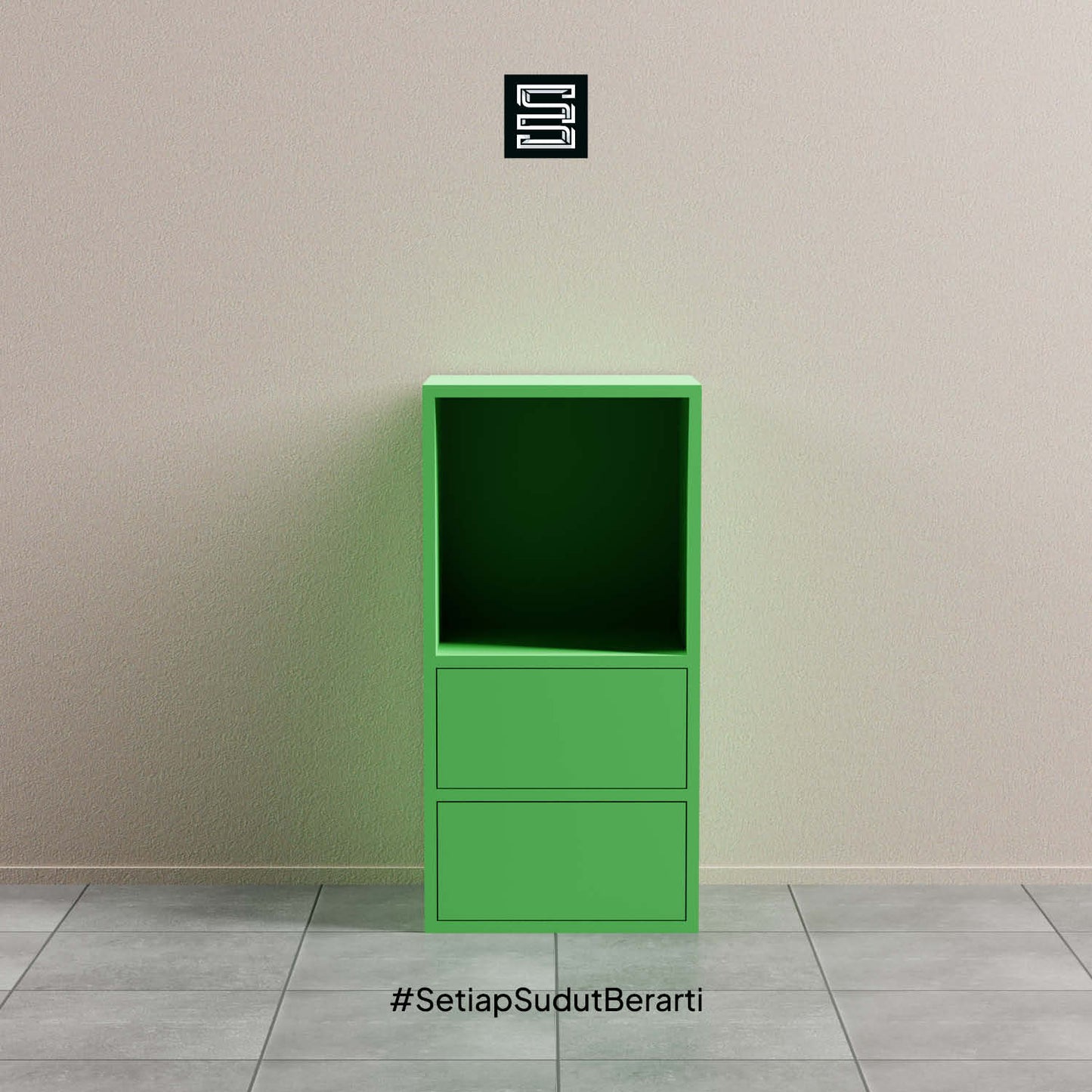 Smart Bookshelf 45x35x90