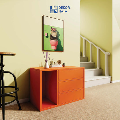 Small Filing Cabinet 67,5×35×45