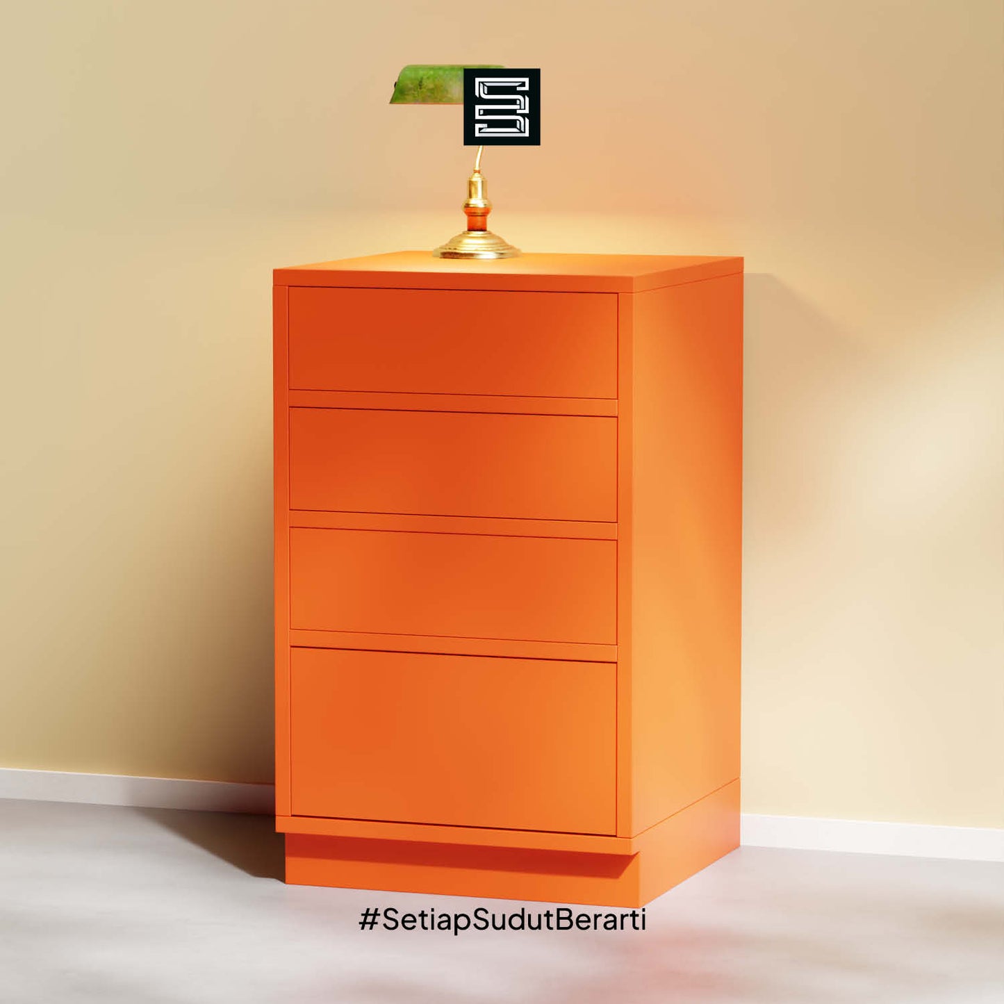 Small Filling Cabinet 45x45x74,5