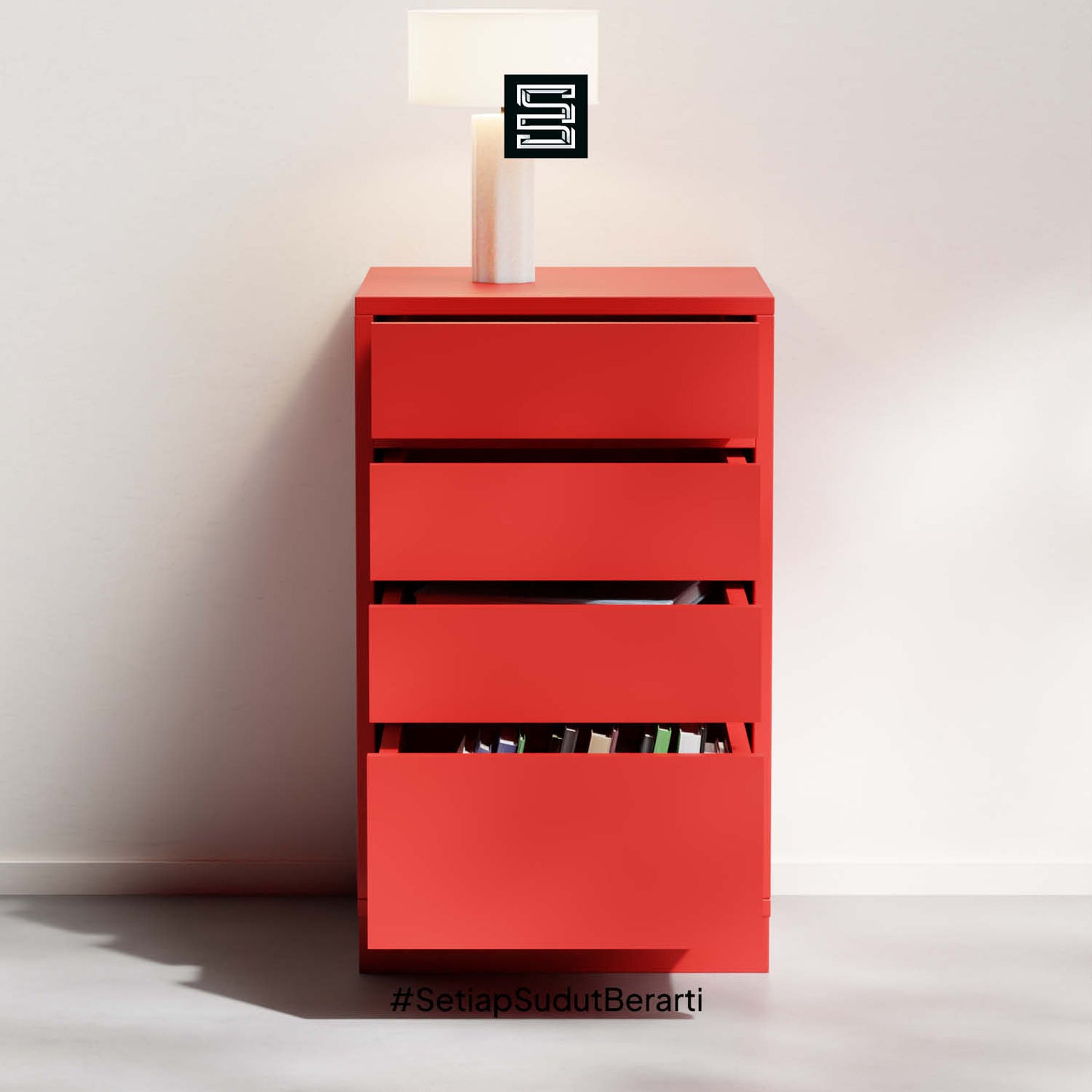 Small Filling Cabinet 45x45x74,5