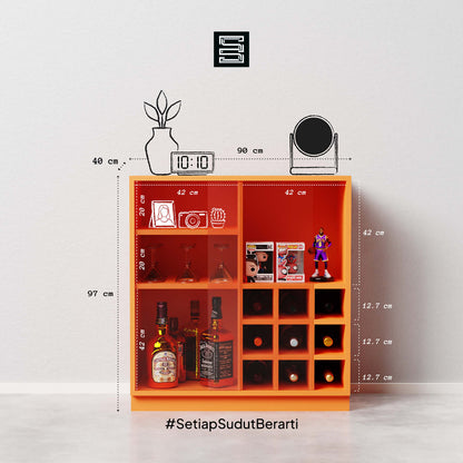 Alcohol Storage 90x40x97