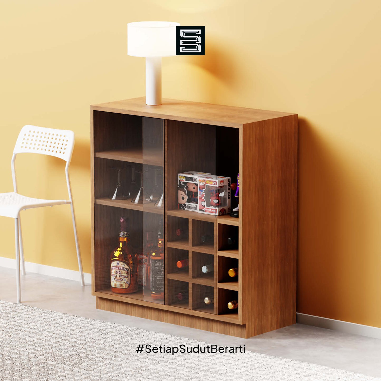 Alcohol Storage 90x40x97