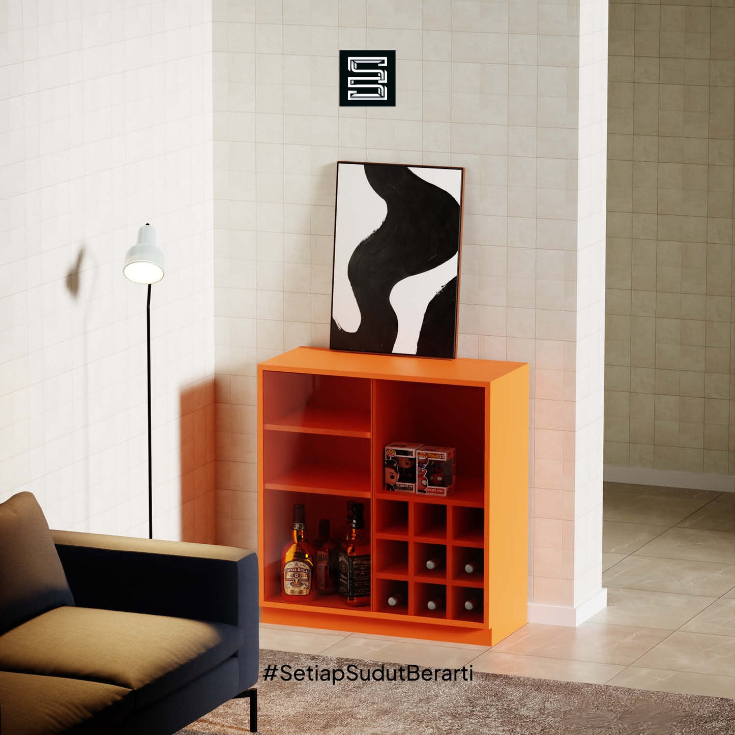 Alcohol Storage 90x40x97