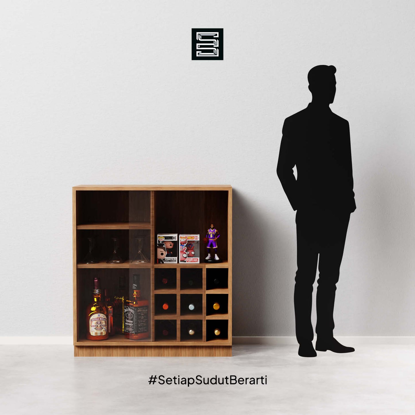 Alcohol Storage 90x40x97