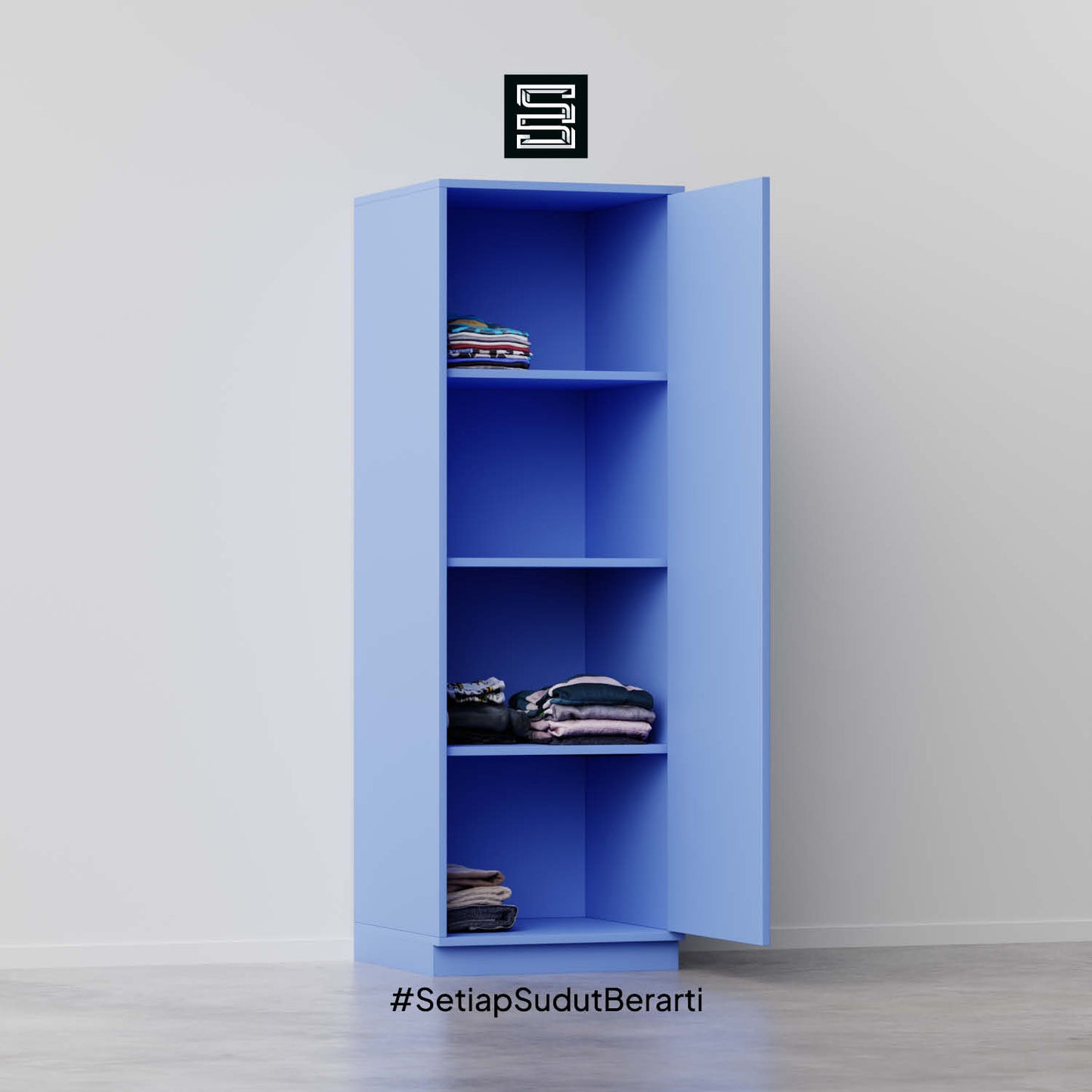 Wadrobe 60x60x180 Tanpa Laci