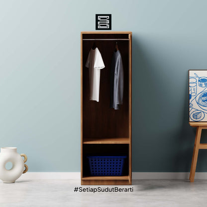 Wadrobe 60x60x180 Dengan Cermin