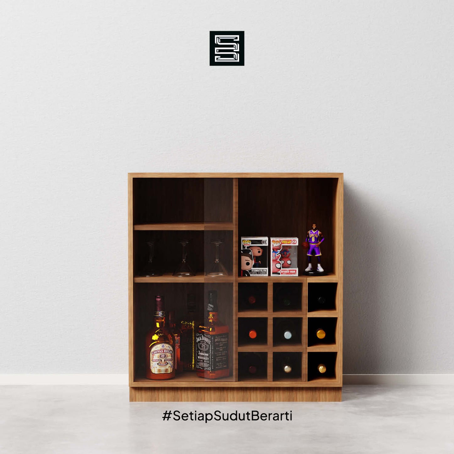 Alcohol Storage 90x40x97