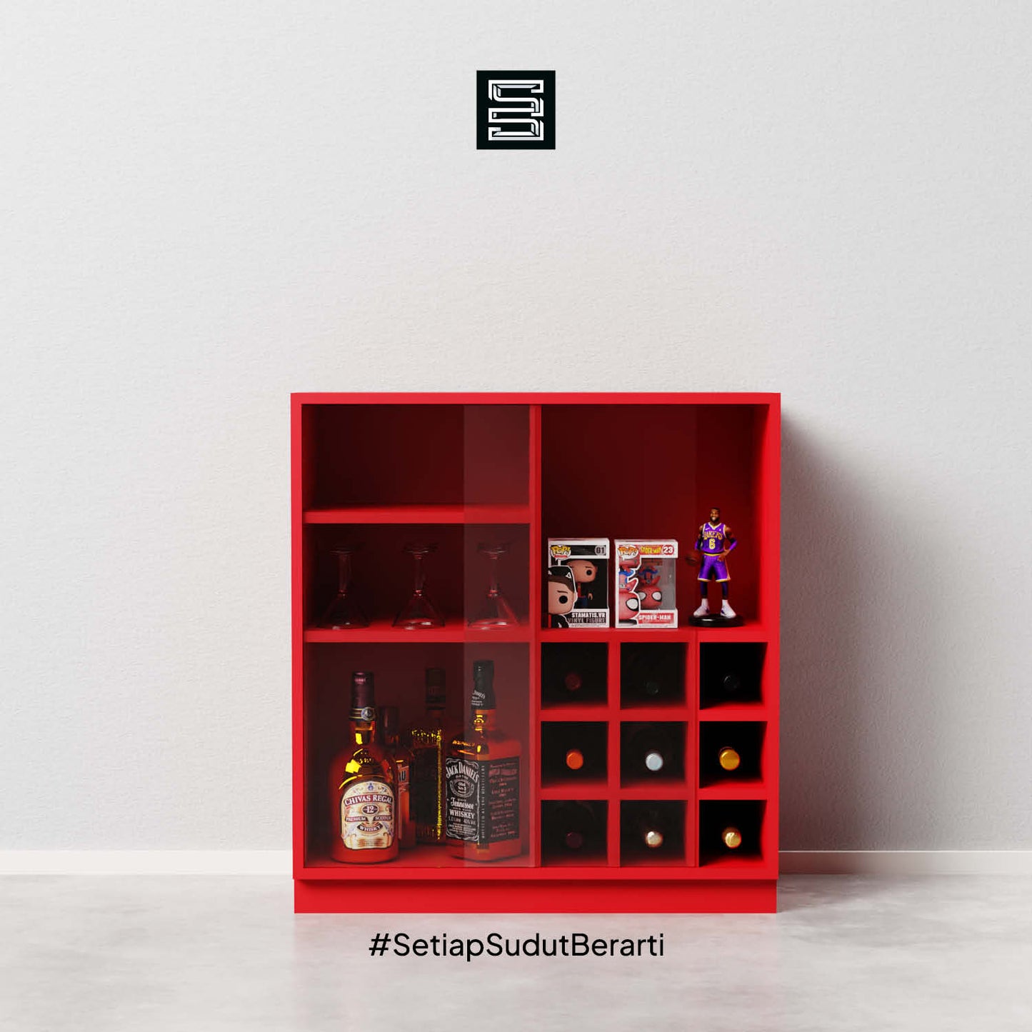 Alcohol Storage 90x40x97