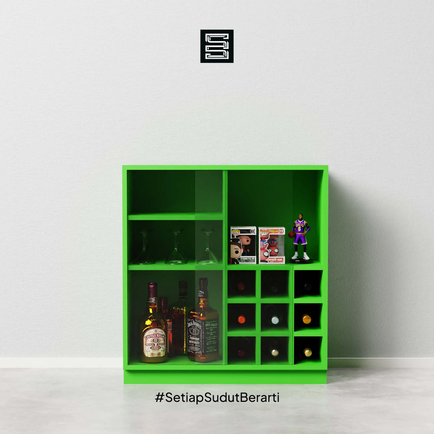 Alcohol Storage 90x40x97