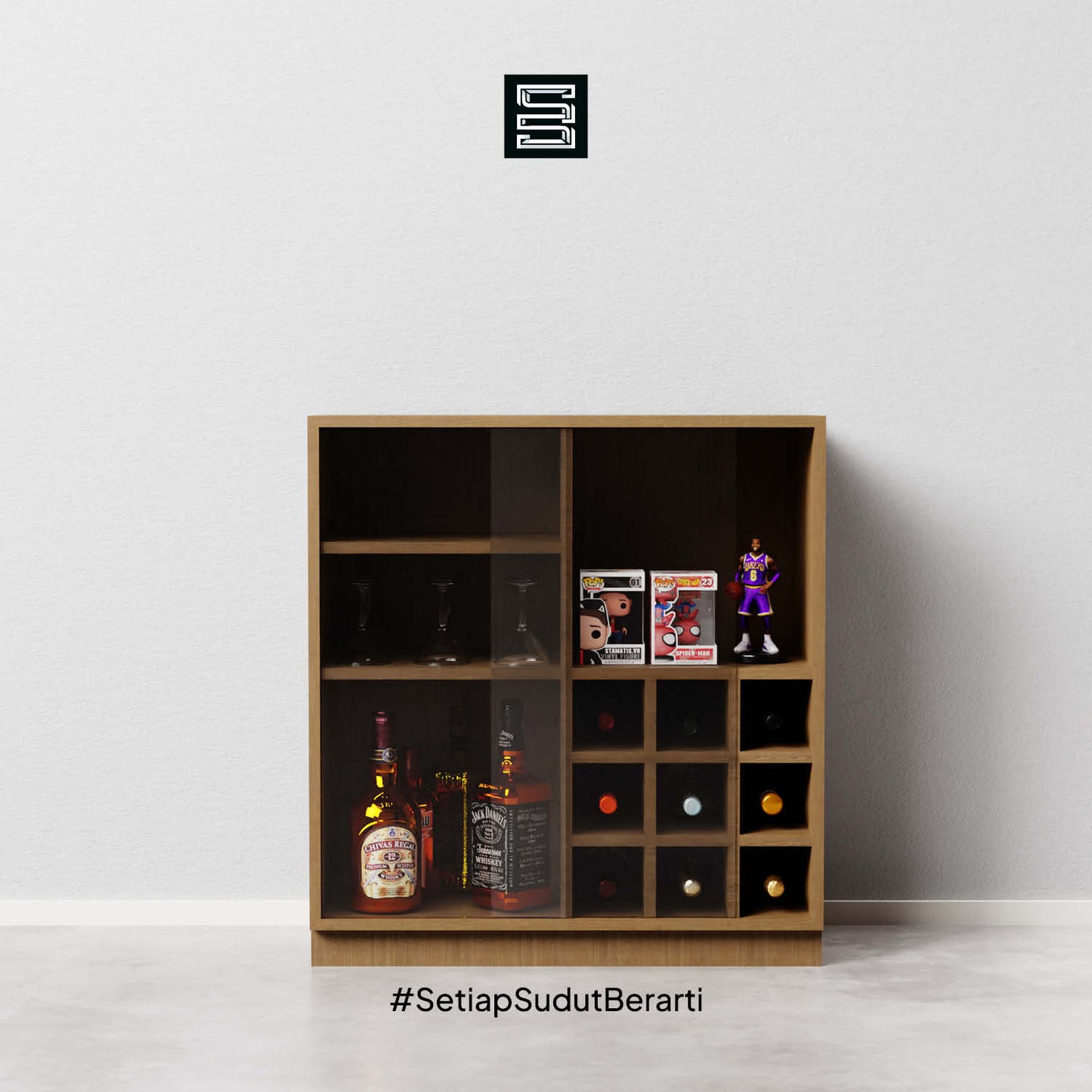 Alcohol Storage 90x40x97