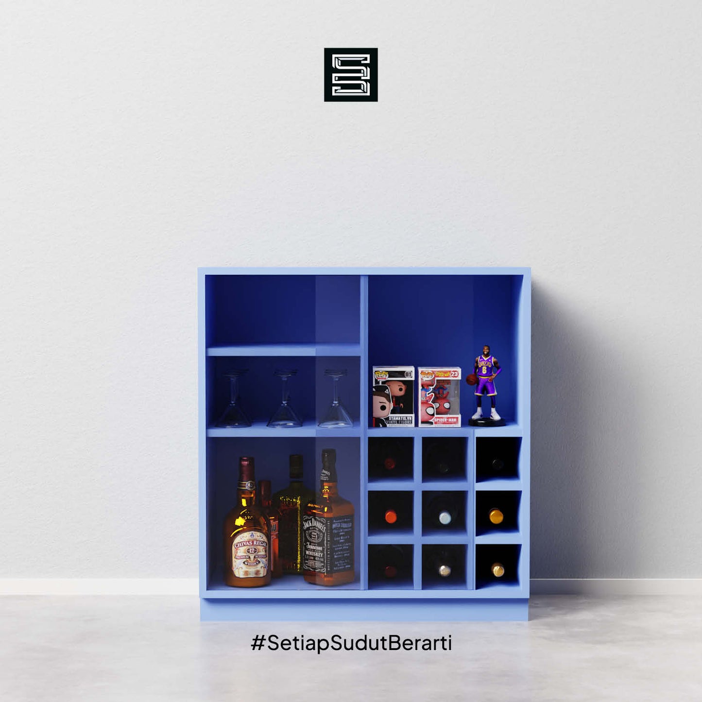 Alcohol Storage 90x40x97