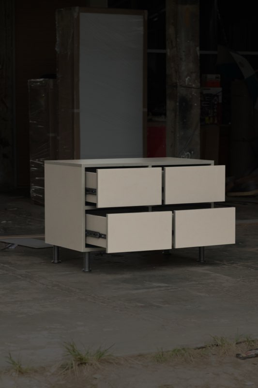 Lemari bawah tangga custom